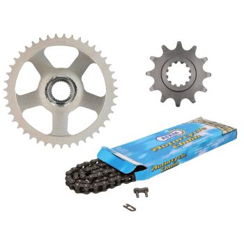 chain kit AFAM 12/43 teeth for Aprilia RS50 93-98 (6-speed)