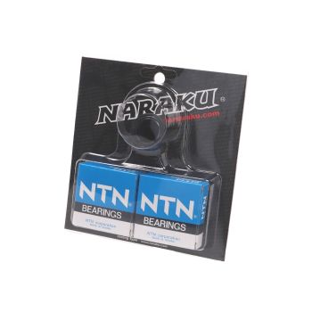 crankshaft bearings Naraku heavy duty left and right incl. oil seals for Peugeot horiz.