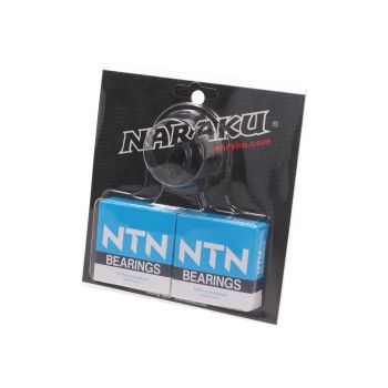 crankshaft bearings Naraku heavy duty left and right incl. oil seals for Peugeot 100cc 2T