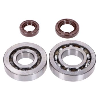 crankshaft bearing set Naraku SKF / FKM Premium C3 for Kymco, SYM horizontal