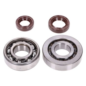 crankshaft bearing set Naraku SKF, FKM Premium C3, C4 metal cage for Peugeot vertical Euro2