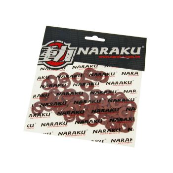 fiber seal rings Naraku 8x15x1mm 100 pcs