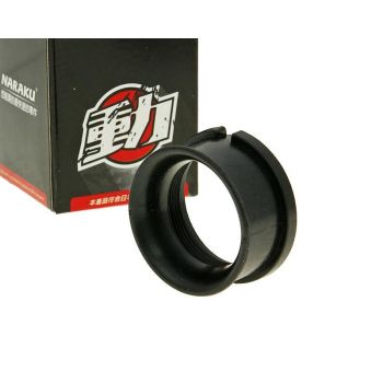 air filter carb connection / air funnel Naraku black for PHBG carburetor