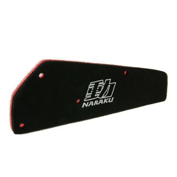 air filter foam insert Naraku double layer for 50cc 4-stroke GY6 139QMB/QMA