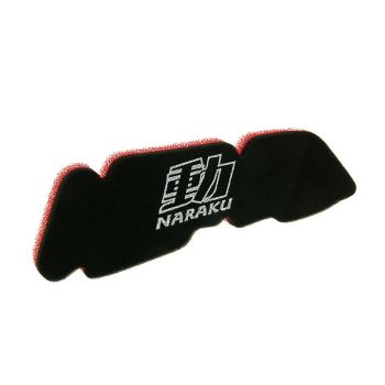 air filter foam insert Naraku double layer for Piaggio (98-)
