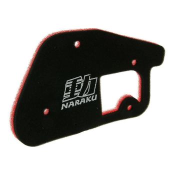air filter foam insert Naraku double layer for Yamaha BWs, MBK Booster