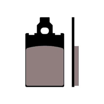 brake pads Naraku organic for Aprilia, Malaguti, Piaggio, Simson