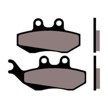 brake pads Naraku organic for Aprilia, Gilera, MBK, Yamaha