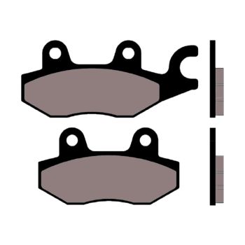 brake pads Naraku organic for Kymco, Yamaha, Hyosung