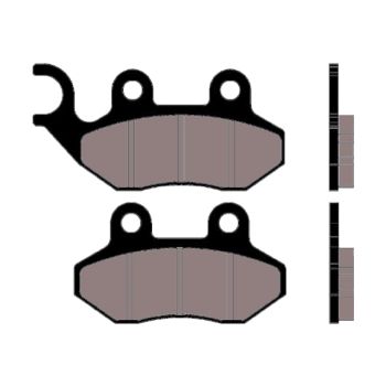 brake pads Naraku organic for PGO, SYM, TGB, Peugeot