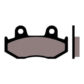 brake pads Naraku organic for Honda NES, SES, PES / PS, SH, CH 125, 150 4-stroke