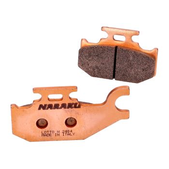 brake pads Naraku sintered for Yamaha 660 YXR FAR/FAS Rhino (4x4), 700 YFM Raptor, 700 YFM RY