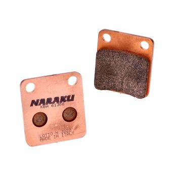 brake pads Naraku sintered for Peugeot Vivacity, Hyosung 450, REX, Yamaha YFM