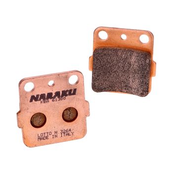 brake pads Naraku sintered for Honda TRX 250-500, Yamaha YFM 125