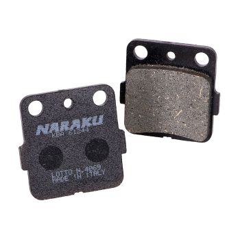 brake pads Naraku organic for Honda TRX 250-500, Yamaha YFM 125, Arctic Cat 400 DVX