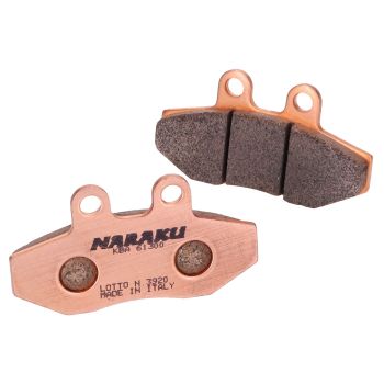 brake pads Naraku sintered for MBK Flame XC125, Yamaha Cygnus XC125