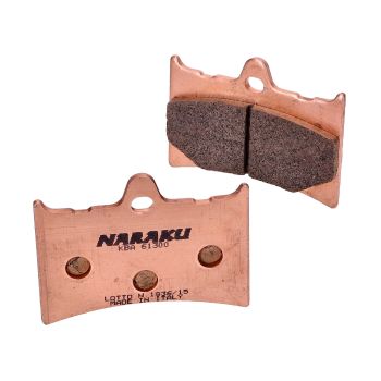 brake pads Naraku sintered for Aprilia AF1 Futura 125, RS 125