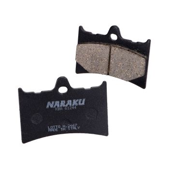 brake pads Naraku organic for Aprilia AF1 Futura 125, RS 125