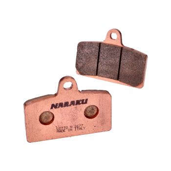 brake pads Naraku sintered for Aprilia RS, RS4, Derbi GP1, GPR, MH KN1, KN2, R