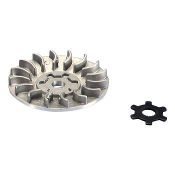 half pulley Polini Air Speed for 13mm engines for Minarelli