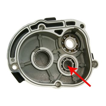 gear cover / transmission cover Polini Evolution for Piaggio 16mm