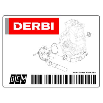 water pump timing belt OEM for Derbi Predator LC, Atlantis LC