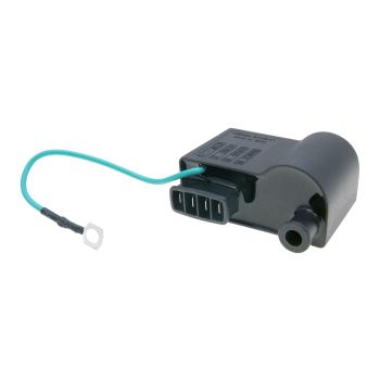CDI unit w/ ignition coil OEM Piaggio / Derbi for AM6, Derbi Senda (Ducati / Kokusan ignition)