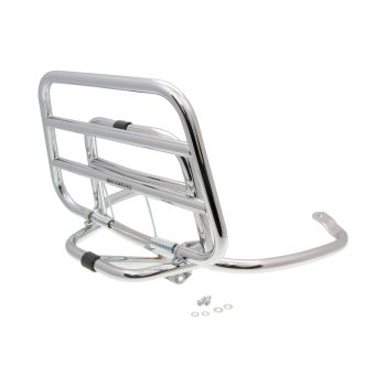 luggage rack / top case mount OEM folding chrome for Vespa Primavera / Sprint