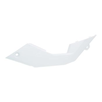 under seat fairing panel left-hand OEM white for Aprilia RX, SX 06-17