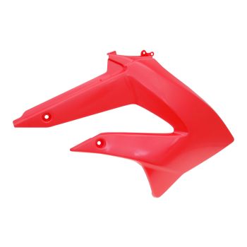 Piaggio kütusepaagi kate parem OEM punane mudelitele Derbi Senda 2011-, Gilera RCR, SMT 2011-