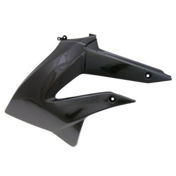 fuel tank cover left OEM black for Derbi Senda 2011-, Gilera RCR, SMT