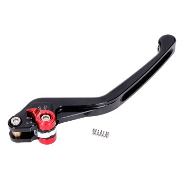 brake lever Puig 3.0 front adjustable - black red