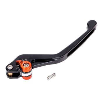 brake lever Puig 3.0 front adjustable - black orange