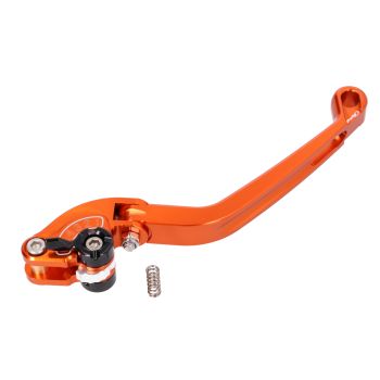 front brake lever Puig 2.0 adjustable, folding - orange black