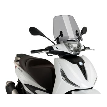 windshield Puig Trafic smoke for Piaggio Beverly 300 2023-