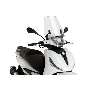 windshield Puig Urban clear for Piaggio Beverly 300 2023-