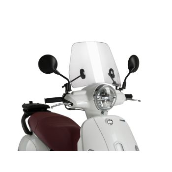 windshield Puig Trafic transparent / clear for SYM Fiddle 50 2021