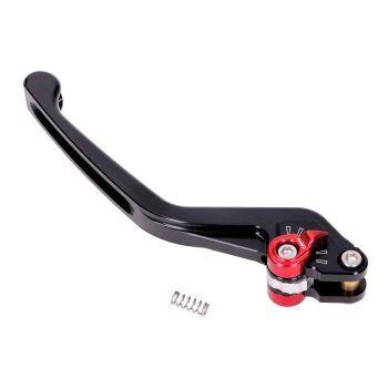 clutch lever / brake lever Puig 3.0 rear adjustable - black red
