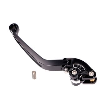 clutch lever / rear brake lever Puig 2.0 adjustable, folding - black