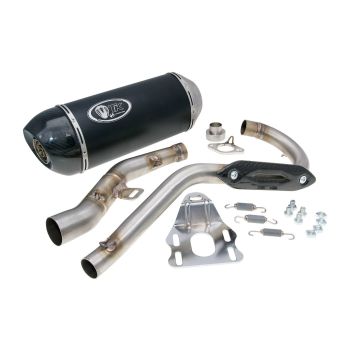 exhaust Turbo Kit Off Road 125 Oval H2 for Rieju Marathon Pro 125