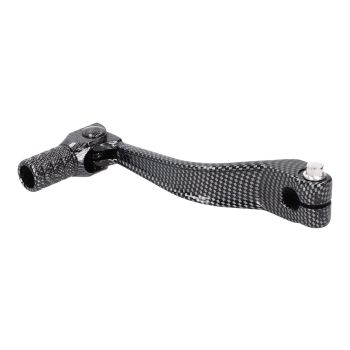 gear shift lever aluminum carbon-look for Piaggio / Derbi engine D50B0, EBE Off-Road , SM