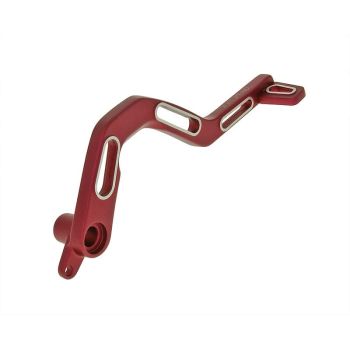 brake pedal aluminum red for Derbi Senda DRD, SM, X