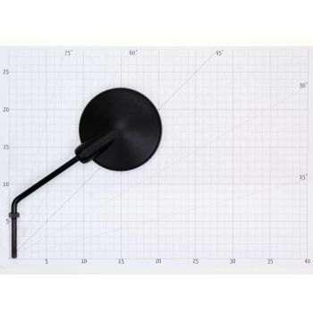 mirror left / right E-marked long thread for Derbi Senda (06-)
