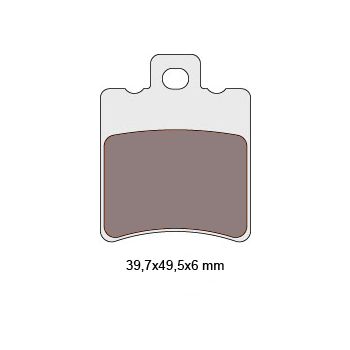 brake pads organic for Aprilia Malaguti MBK Piaggio Yamaha