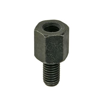 mirror thread adapter converts M8 left-hand to work with M8 right-hand mirror mount