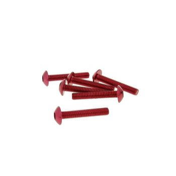 Poldid 6tk Plastik punane - M5x30