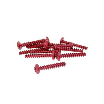 Poldid 12tk Plastik punane - 5x30