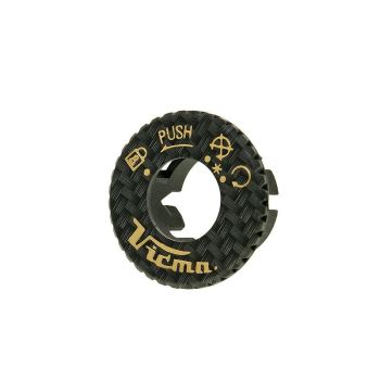 lock cover carbon optic for Benelli, Kymco, Malaguti