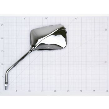 mirror right M10 chrome - universal