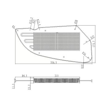 air filter original replacement for Kymco Downtown 300i